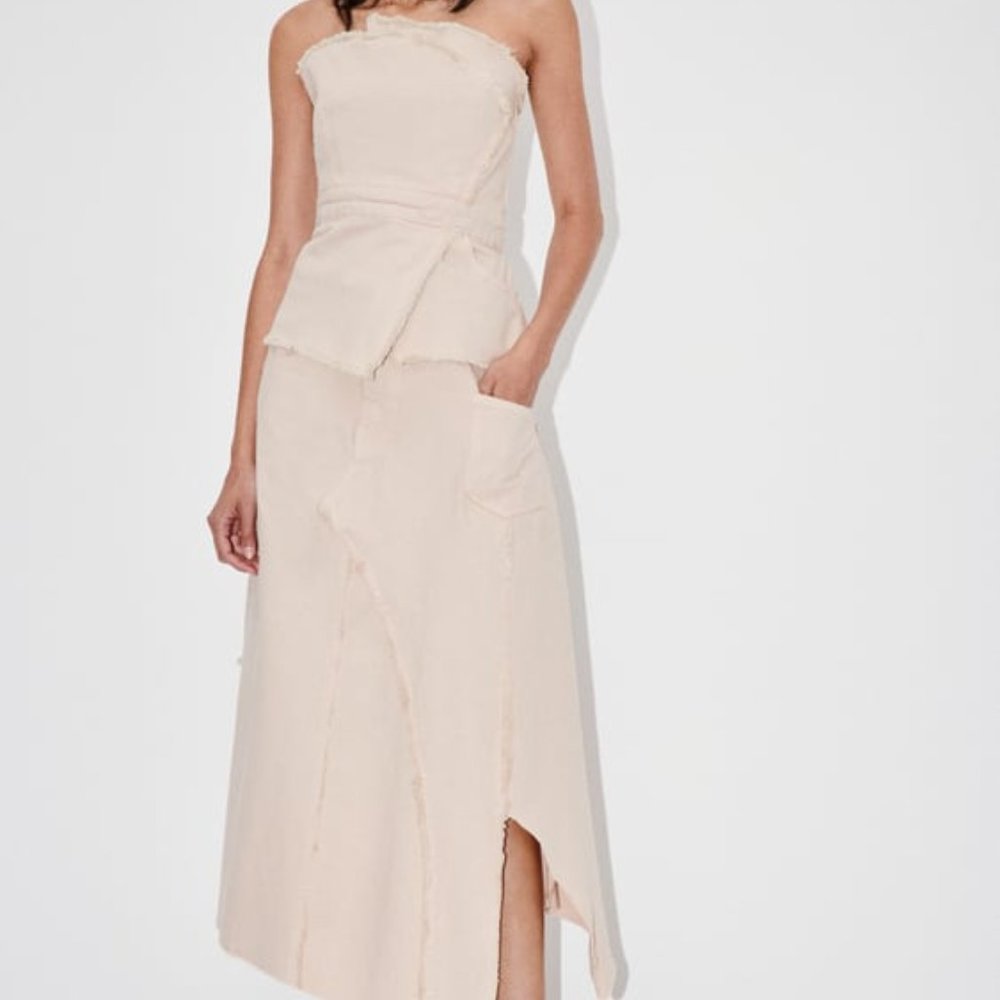 ZARA ASYMMETRIC SKIRT